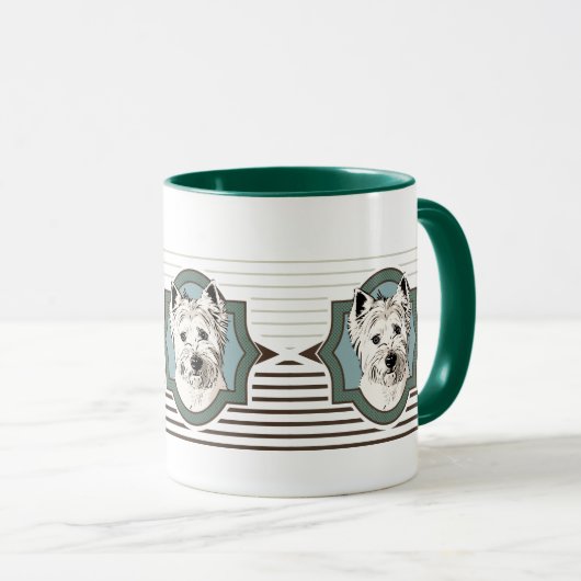 Westie Tasse (VorderseiteRechts)