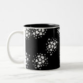 Westie Terrier Bouquets Tasse (Links)