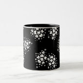 Westie Terrier Bouquets Tasse (Mittel)