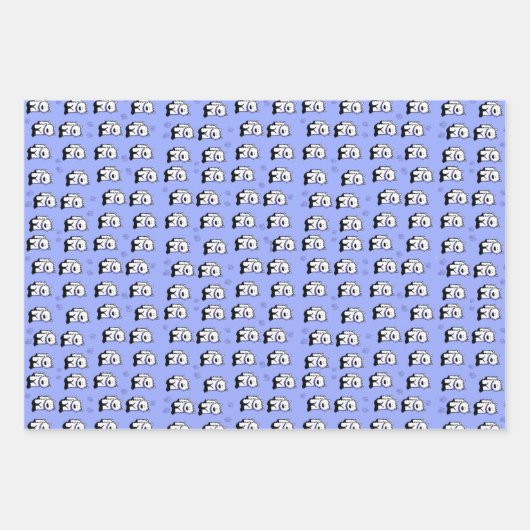 Westie The Dog KiniArt Wrapping Paper Sheets Geschenkpapier Set (Vorderseite 3)