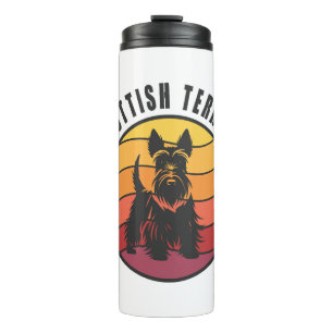Westie Thermosbecher