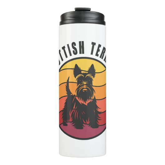 Westie Thermosbecher (Vorderseite)