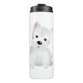 Westie Thermosbecher (Vorderseite)