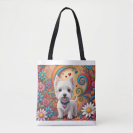 Westie Tote Bag Tasche