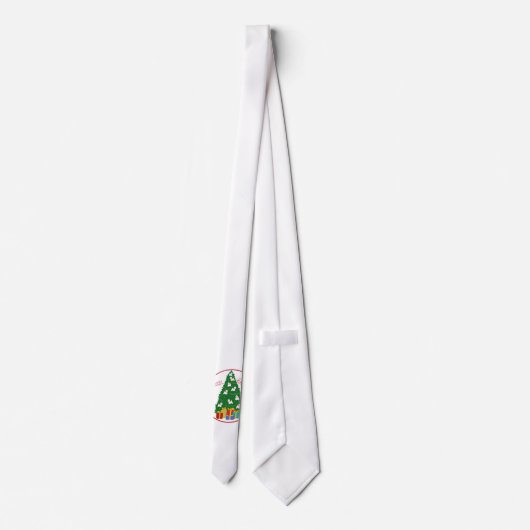 Westie Tree Krawatte (Rückseite)