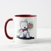 Westie Valentine Prince Tasse (Links)