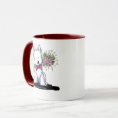 Westie Valentine Prince Tasse (Vorderseite Links)