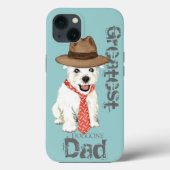 Westie Vater Case-Mate iPhone Hülle (Rückseite)
