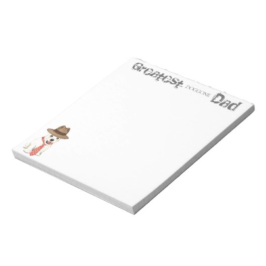 Westie Vater Notizblock (Rotiert)