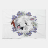 Westie Vergiss mich nicht Handtuch (Horizontal)