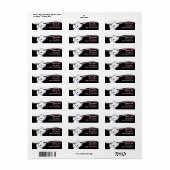 Westie Wave Address Label (Vorne)