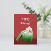 Westie Weihnachten (Stehend Vorderseite)