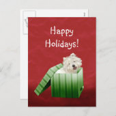 Westie Weihnachten (Vorne/Hinten)