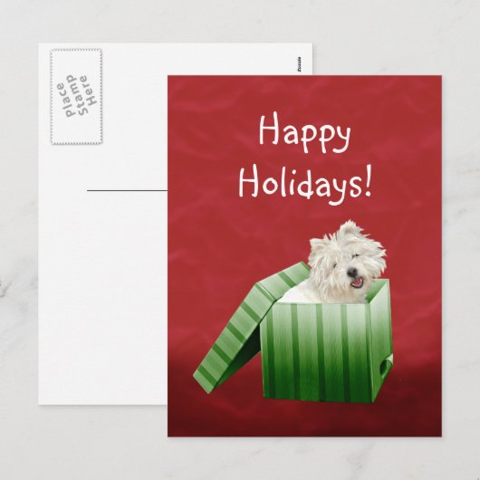 Westie Weihnachten (Vorne/Hinten)