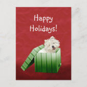 Westie Weihnachten (Vorderseite)