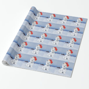 Westie Weihnachten Geschenkpapier
