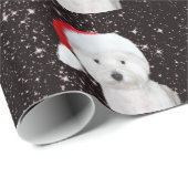 Westie Weihnachten Geschenkpapier (Rolleneckpunkt)