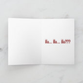 Westie Weihnachten - Ho Ho Ho??? (Innenseite)