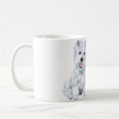 Westie Weisheit - Einfluss? Kaffeetasse (Links)