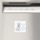 Westie Weisheit - Fatthund? Magnet (In Situ (Geschirrspüler))