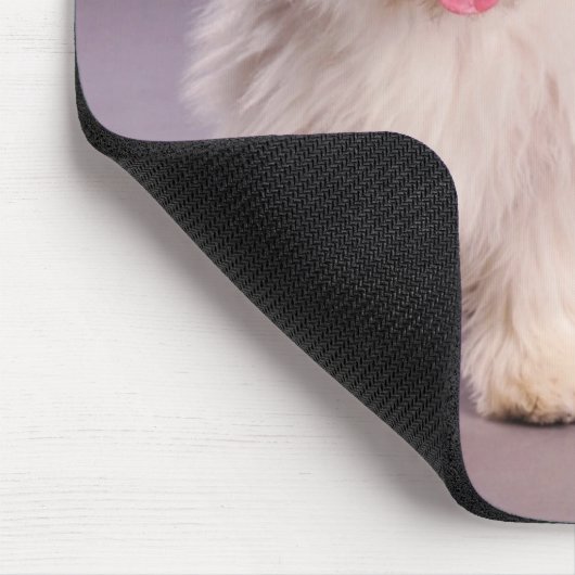Westie Welpe Mousepad (Ecke)