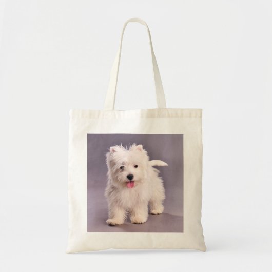 Westie Welpe Tasche (Vorne)
