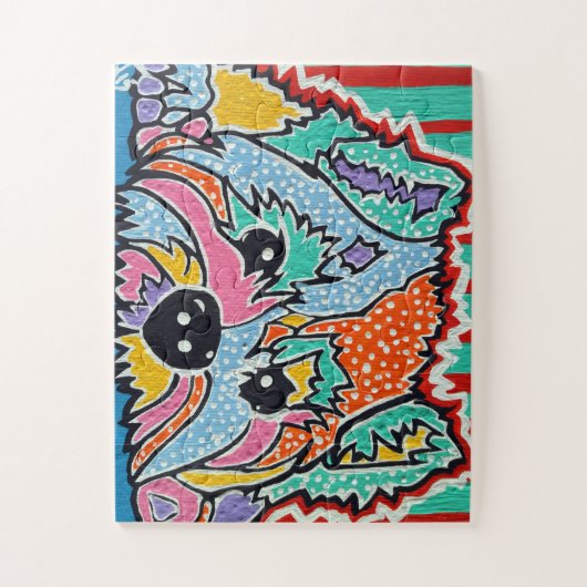 Westie West Highland Hund Welpen Hunde Hund Terrie Puzzle (Vertikal)