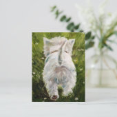 Westie West Highland Terrier Postcard Postkarte (Stehend Vorderseite)