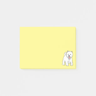 Westie West Highland White Terrier Post-it Klebezettel