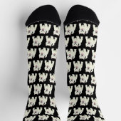Westie West Highland White Terrier Socken (Oben)