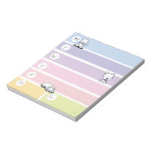 Westie-Wochenplaner-Notizblock Notizblock (Rotiert)