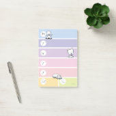 Westie-Wochenplaner Post-it Klebezettel (Büro)