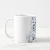 Westie Worte der Weisheit Kaffeetasse (Links)