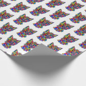 Westie Wrapping Paper Geschenkpapier (Ecke)