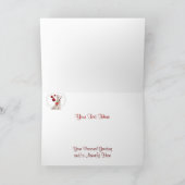 Westie wunderbares Weihnachten wünscht 4 - (Innenseite)