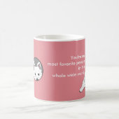Westie Wuv Sie Liebe-Tasse Kaffeetasse (Mittel)