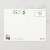 Westie You Got Mail - St Patrick's Day Version Postkarte (Rückseite)