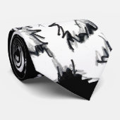Westie Zombie Dog Neck Tie Krawatte (Gerollt)