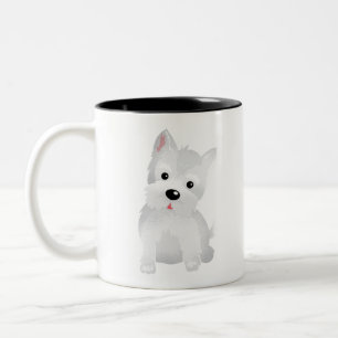 Westie Zweifarbige Tasse