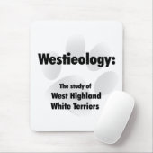 Westieologie Mousepad (Mit Mouse)