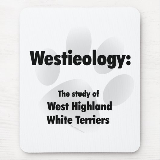 Westieologie Mousepad (Vorne)
