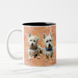 Westies Becher Zweifarbige Tasse
