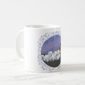 Westies in Schottland Kaffeetasse (Vorderseite Links)