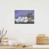 Westies in Schottland Poster (Küche)