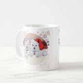 Westies in Wintertime Kaffeetasse (Vorderseite Links)