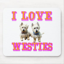 Westies Mausunterlage