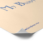 Westies mit einem Beach Ball Poster (Ecke)