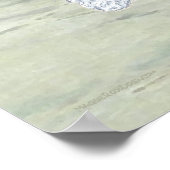Westies mit einem Beach Ball Poster (Ecke)