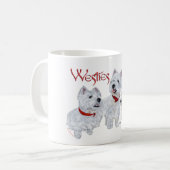 Westies-Regel! Kaffeetasse (Vorderseite Links)
