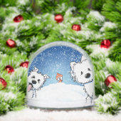 Westies Schneekugeln (Weihnachten)